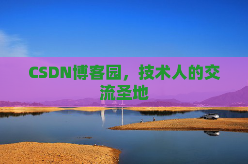 CSDN博客园，技术人的交流圣地